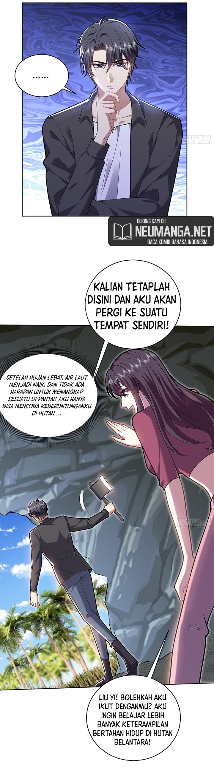 On a Deserted Island with Beautiful Sisters chapter 6