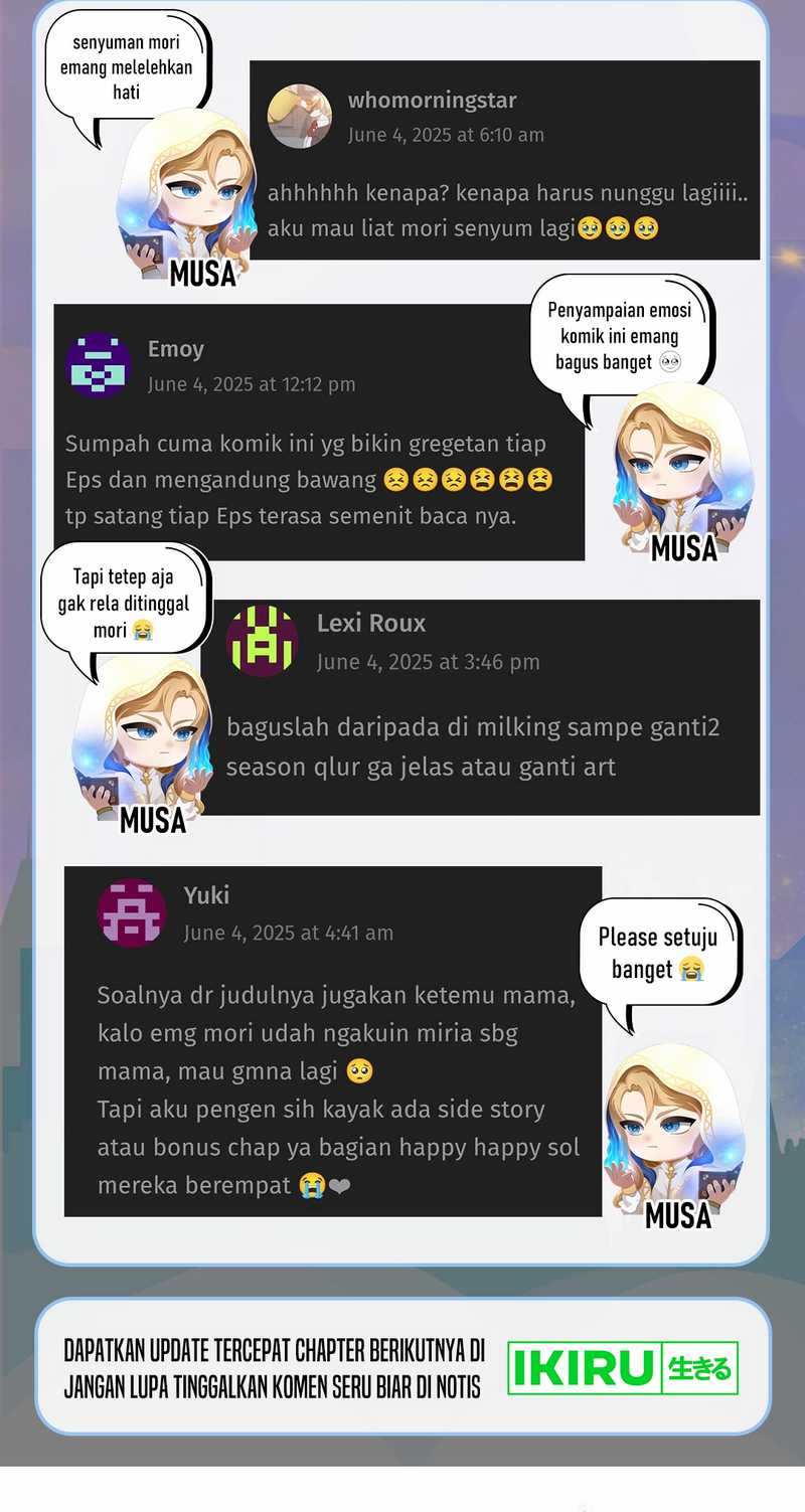 On the Way to See Mom Chapter 31 END Bahasa Indonesia