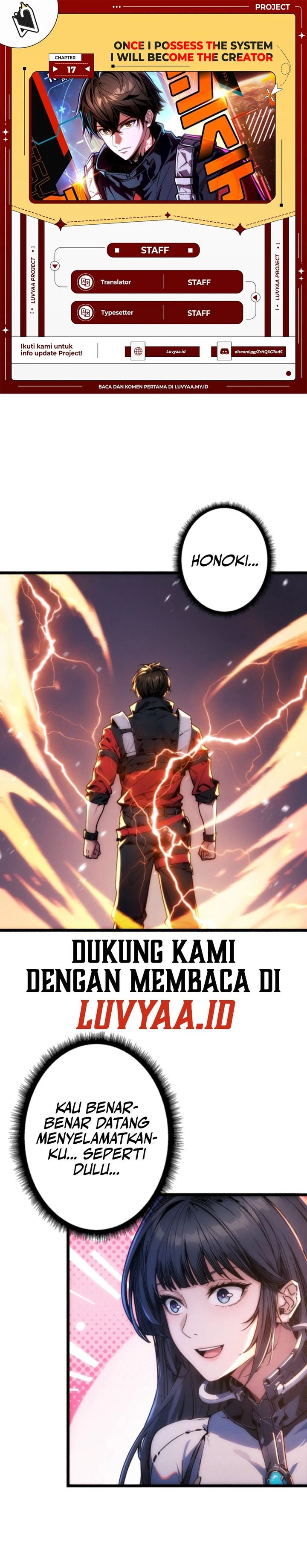 Once I Possess The System I Will Become The Creator chapter 17