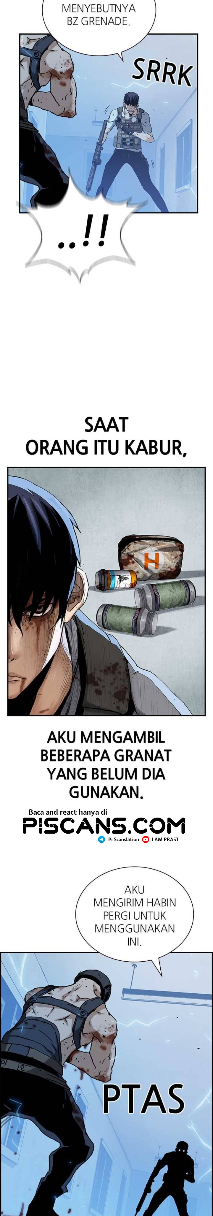 One Hundred Player Battleground Chapter 43 Bahasa Indonesia