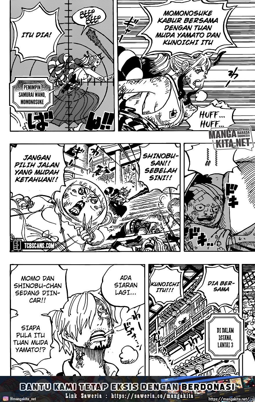 One Piece Chapter 1006 HQ Bahasa Indonesia