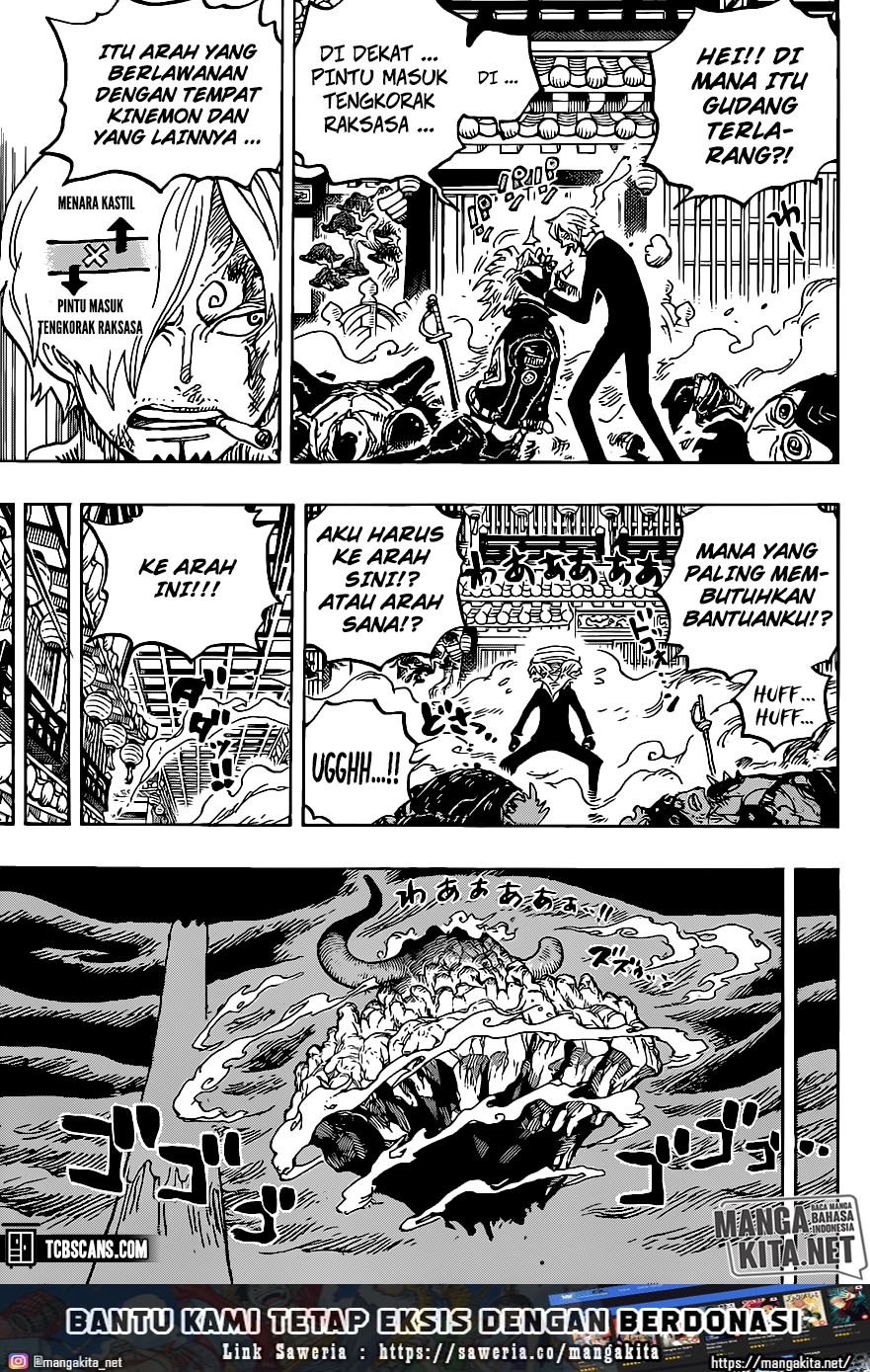 One Piece Chapter 1006 HQ Bahasa Indonesia