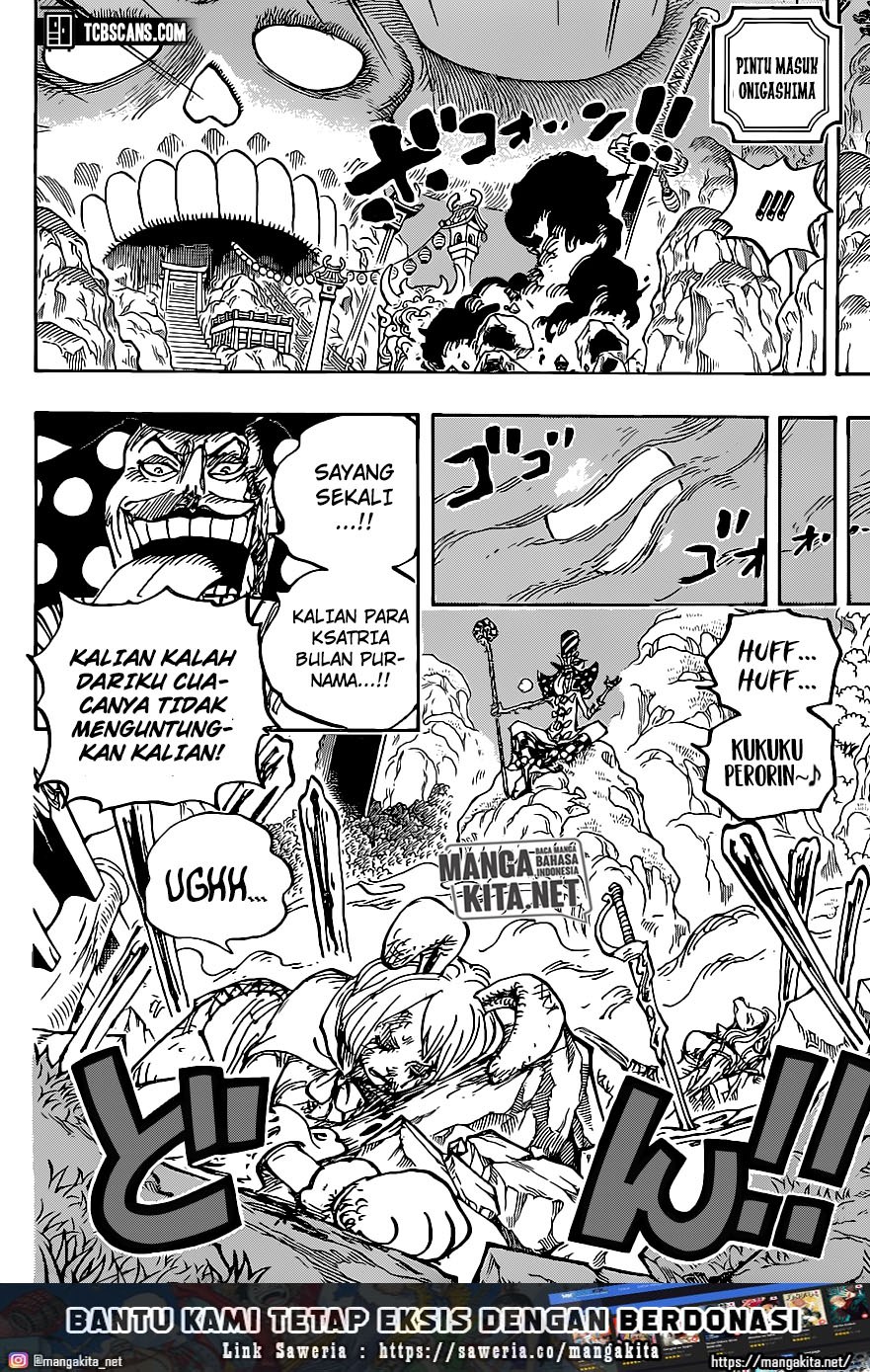 One Piece Chapter 1006 HQ Bahasa Indonesia
