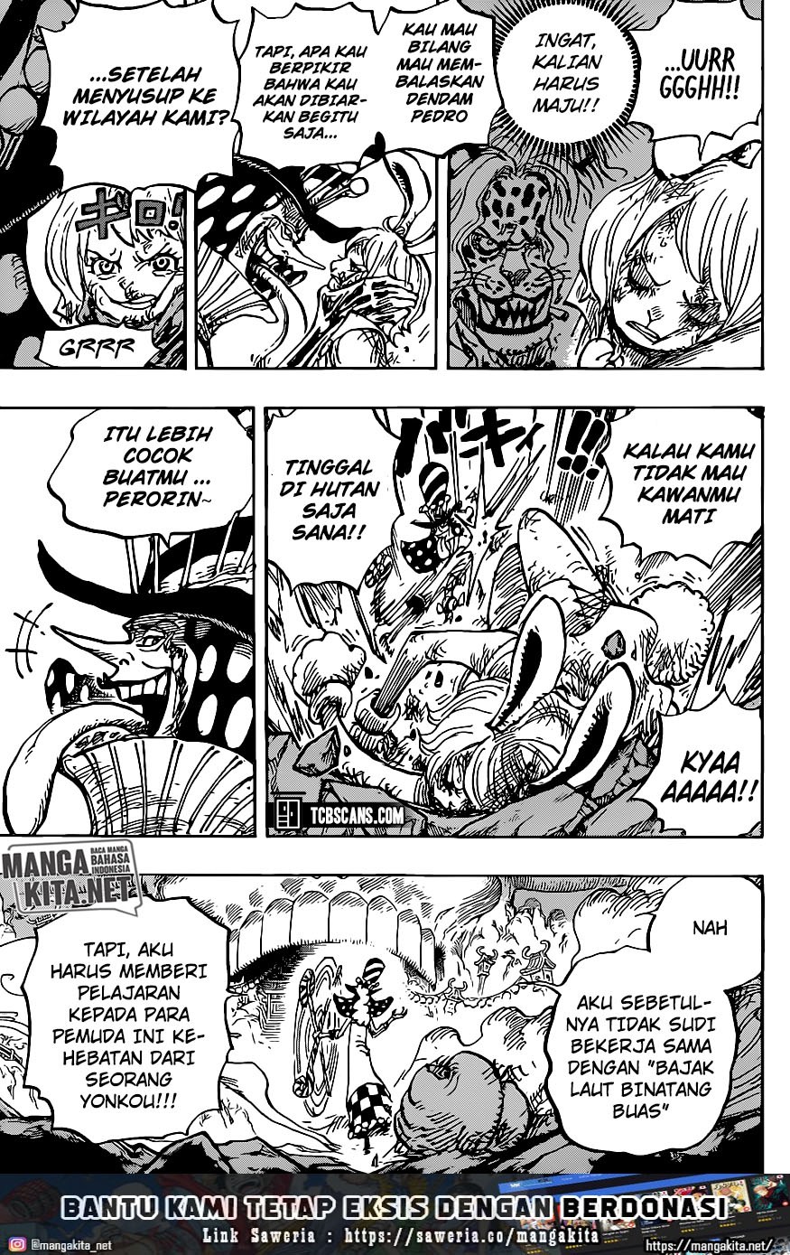 One Piece Chapter 1006 HQ Bahasa Indonesia