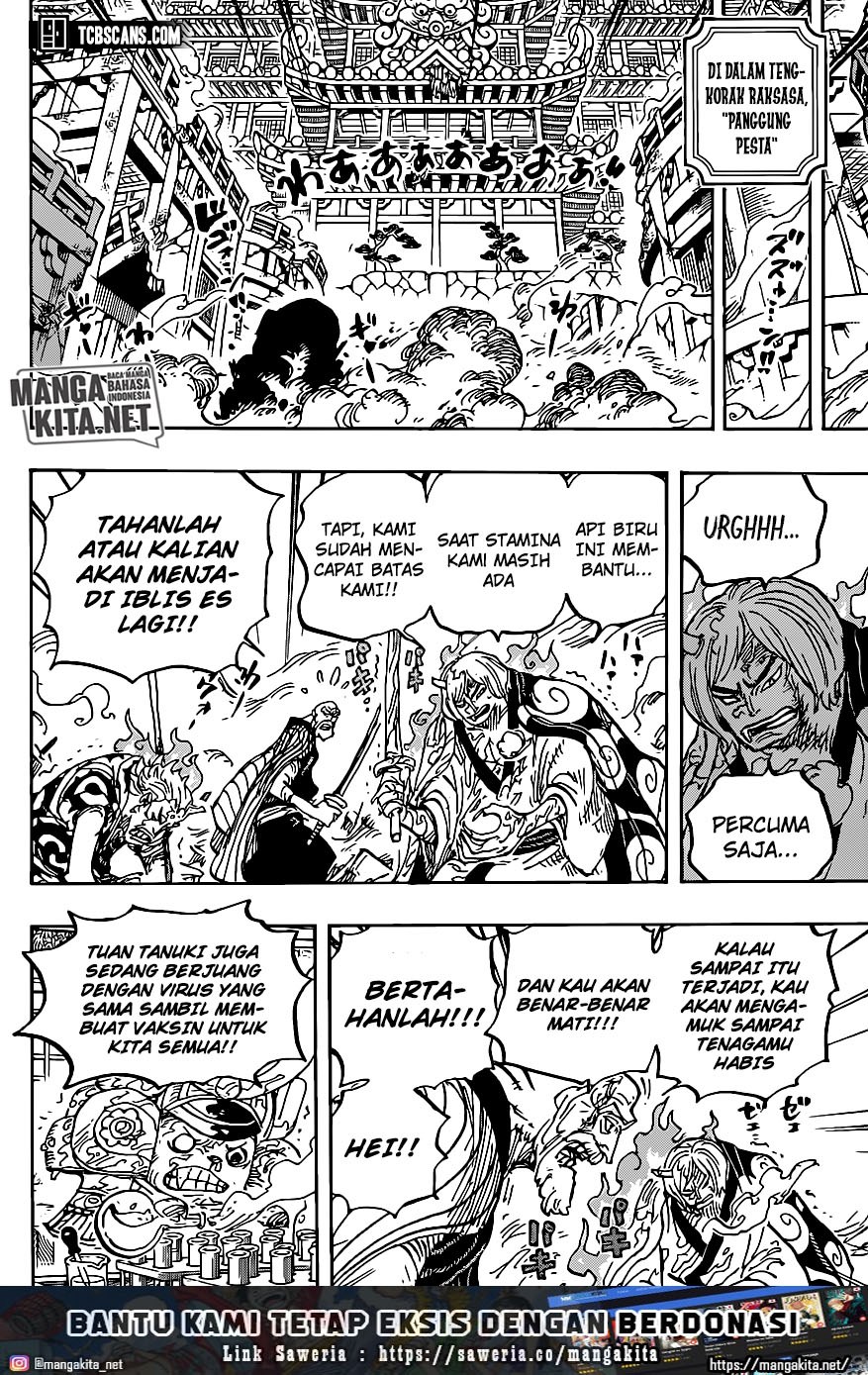 One Piece Chapter 1006 HQ Bahasa Indonesia