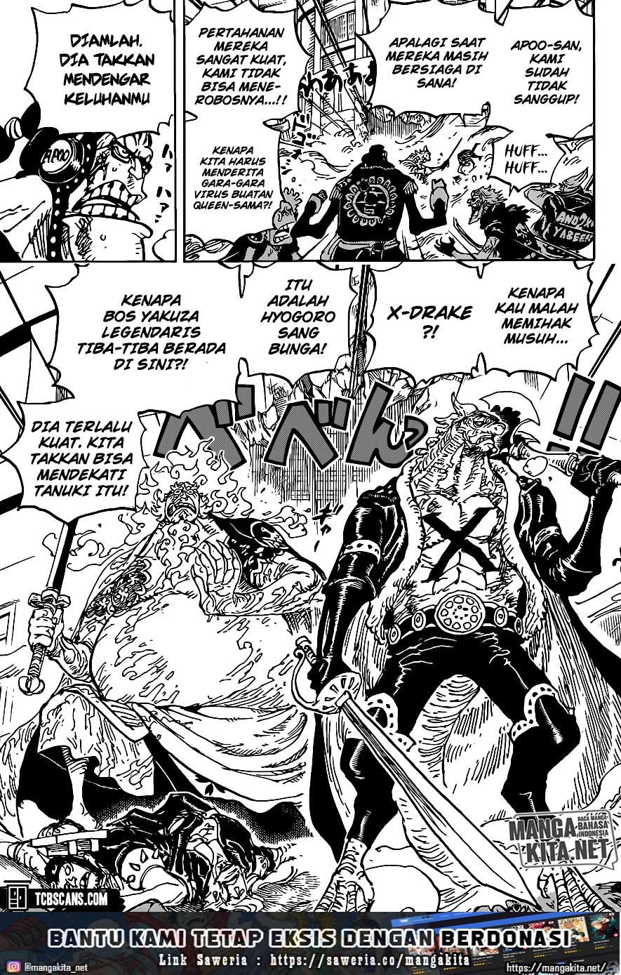 One Piece Chapter 1006 HQ Bahasa Indonesia
