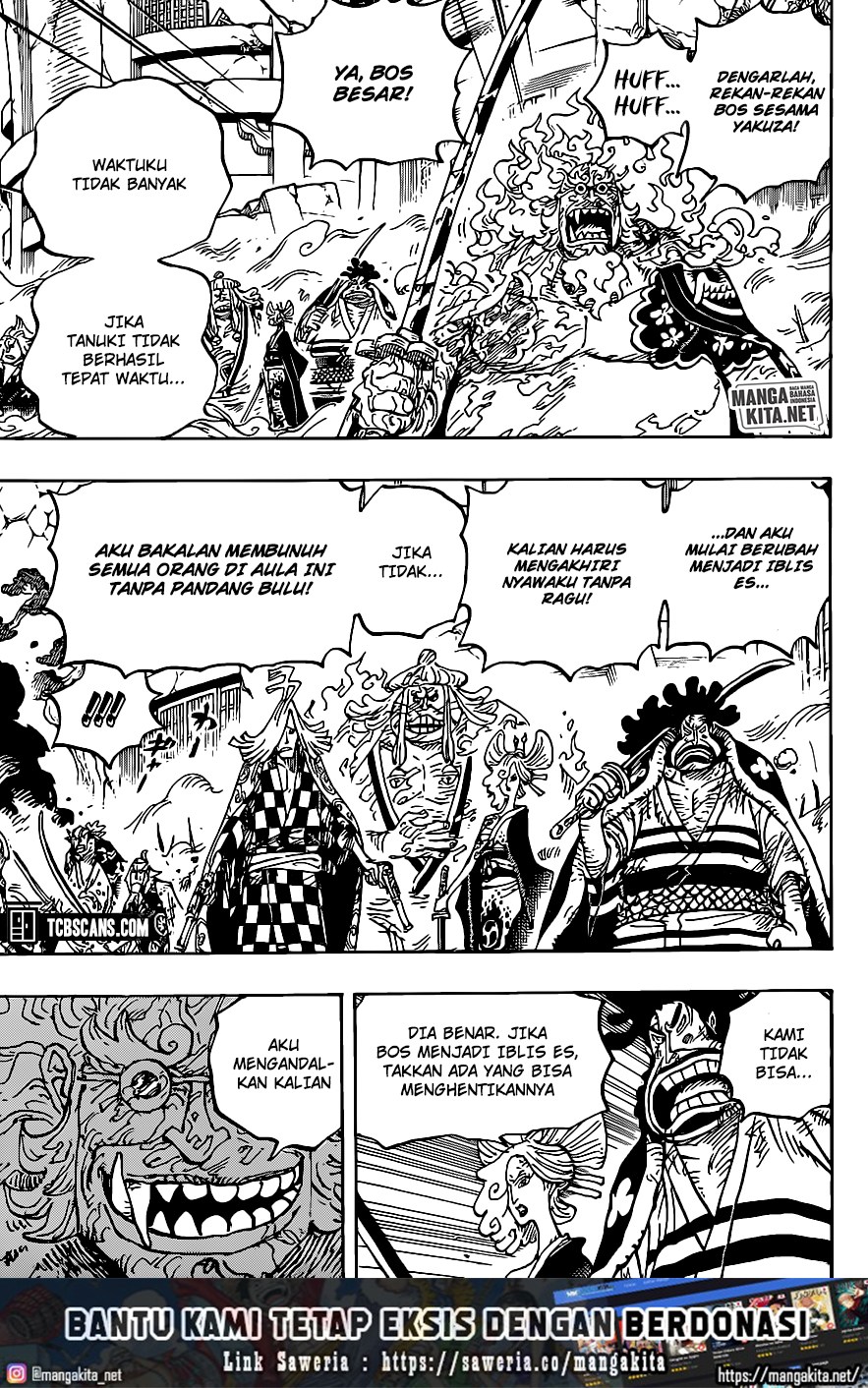 One Piece Chapter 1006 HQ Bahasa Indonesia