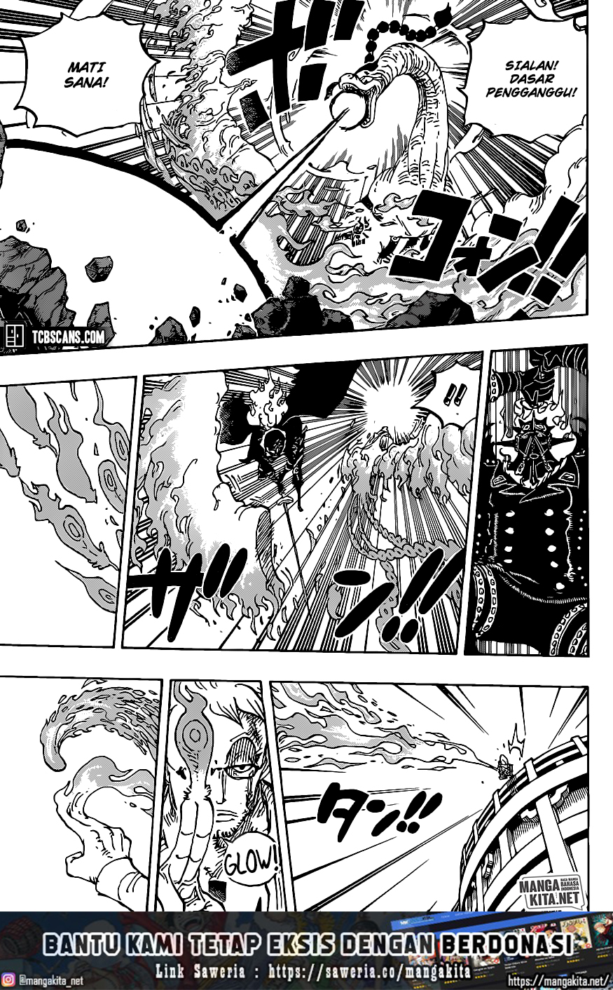 One Piece Chapter 1006 HQ Bahasa Indonesia