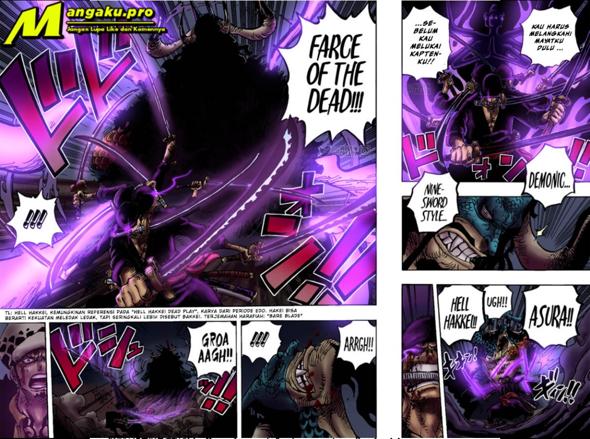 One Piece Chapter 1010 HQ Bahasa Indonesia