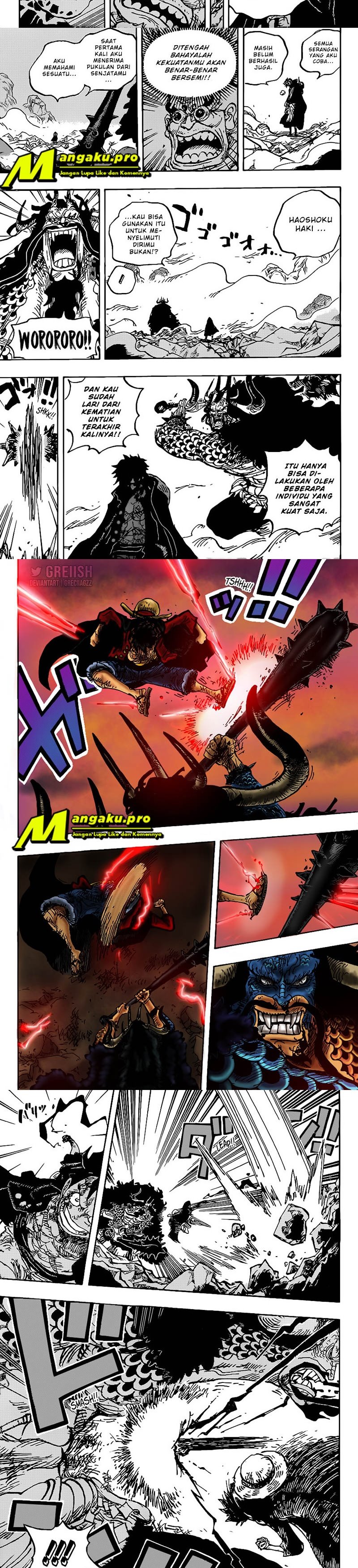 One Piece Chapter 1010 HQ Bahasa Indonesia