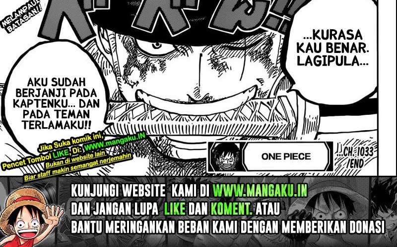 One Piece Chapter 1033 HQ Bahasa Indonesia