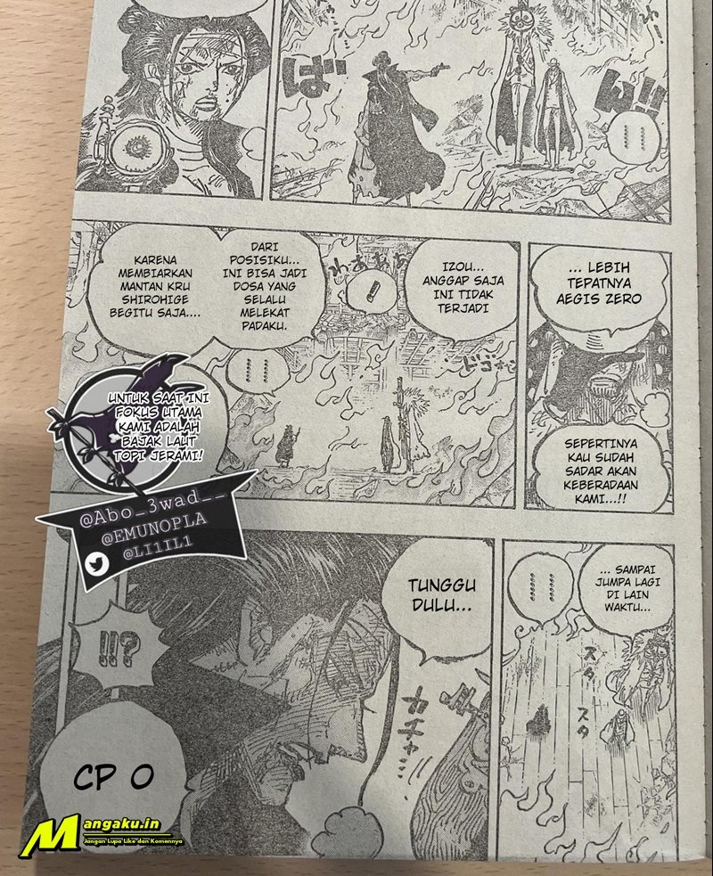 One Piece chapter 1038