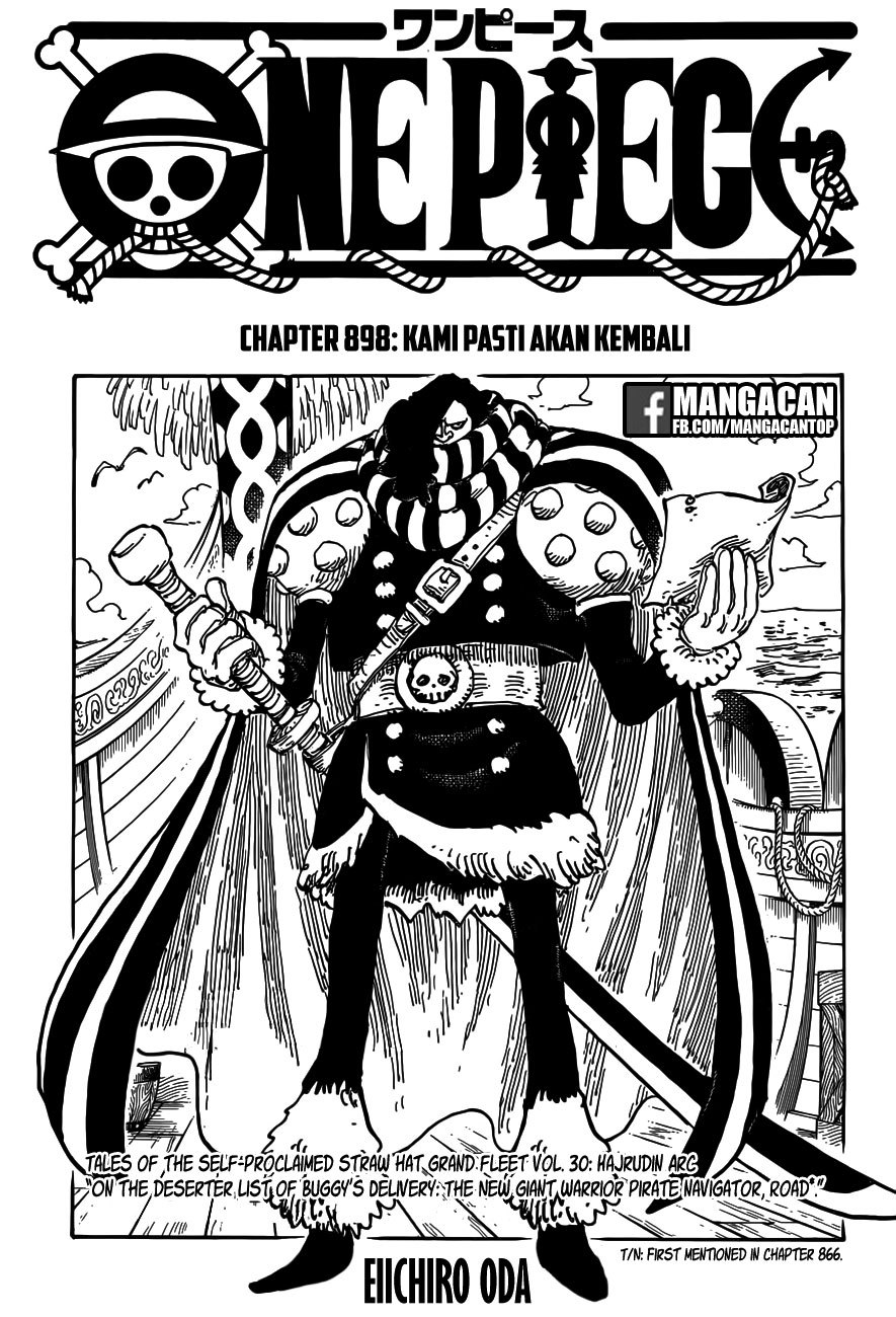 One Piece Chapter 898 Bahasa Indonesia