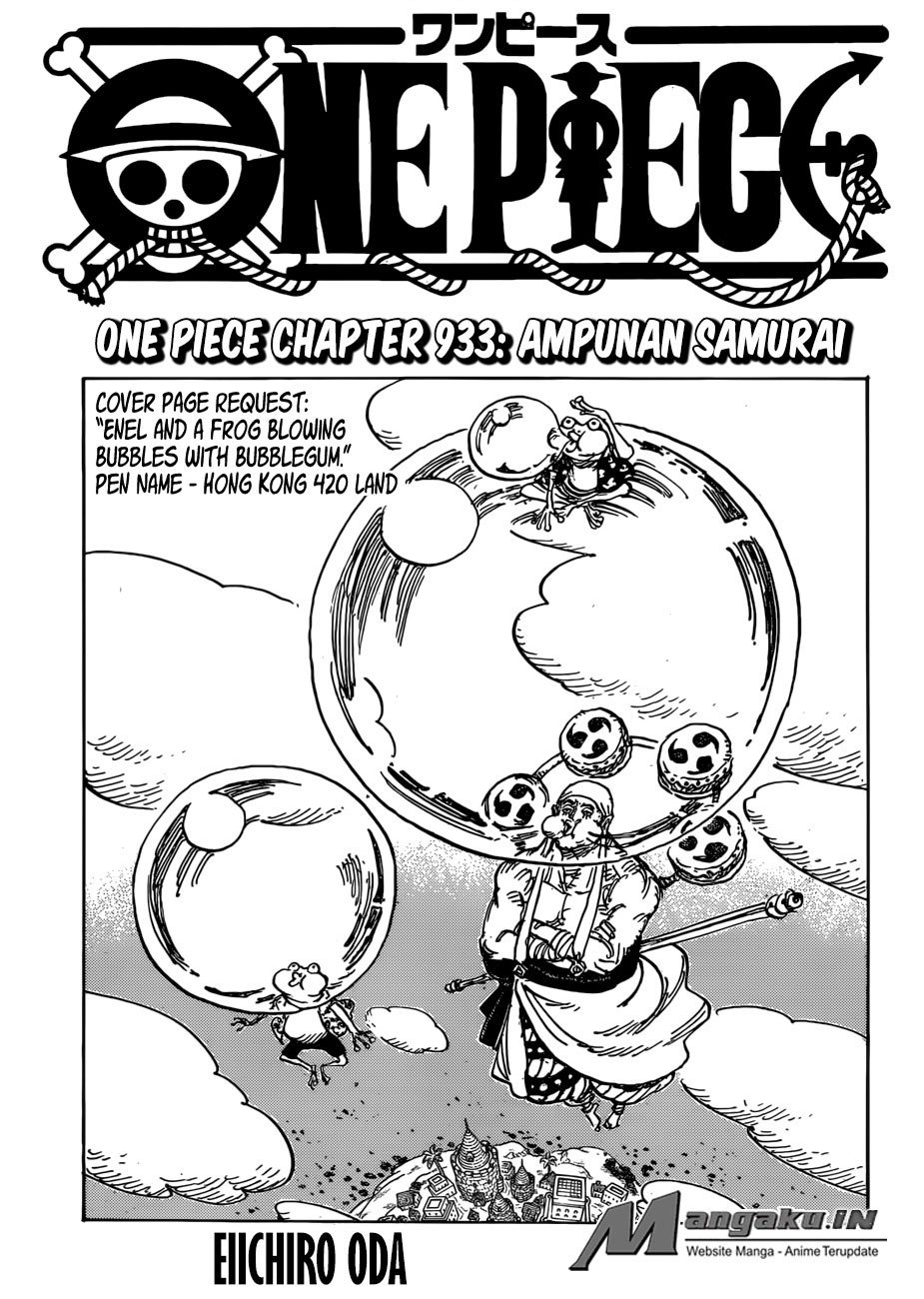One Piece Chapter 933 Bahasa Indonesia