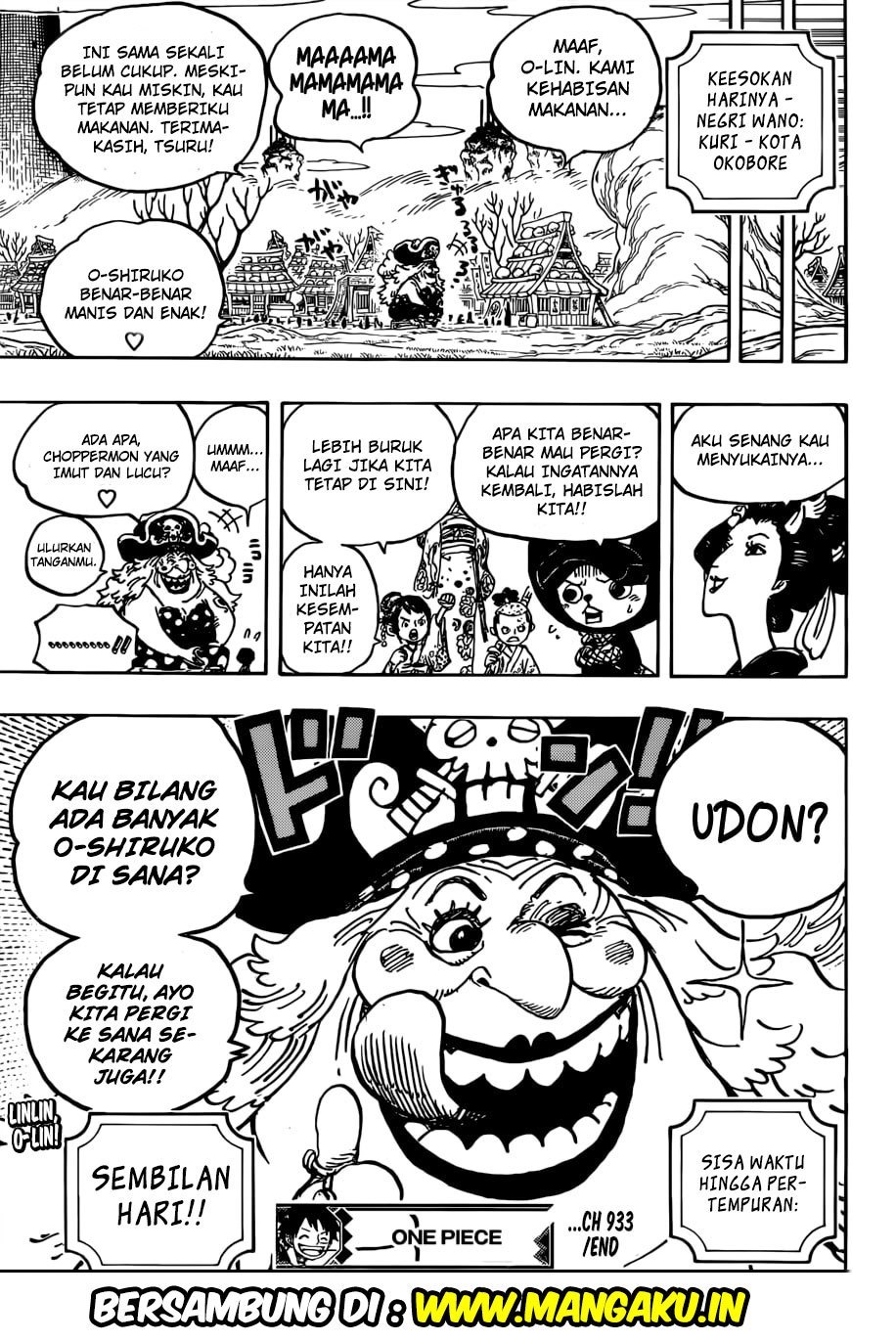 One Piece Chapter 933 Bahasa Indonesia