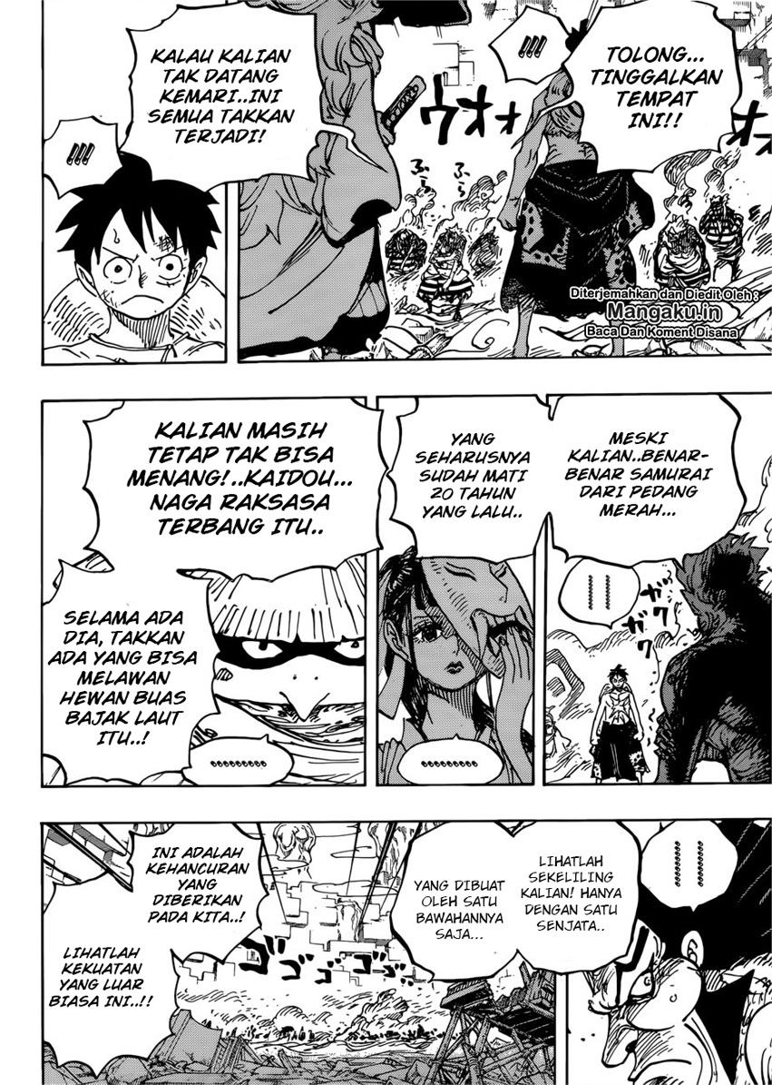 One Piece Chapter 949 Bahasa Indonesia