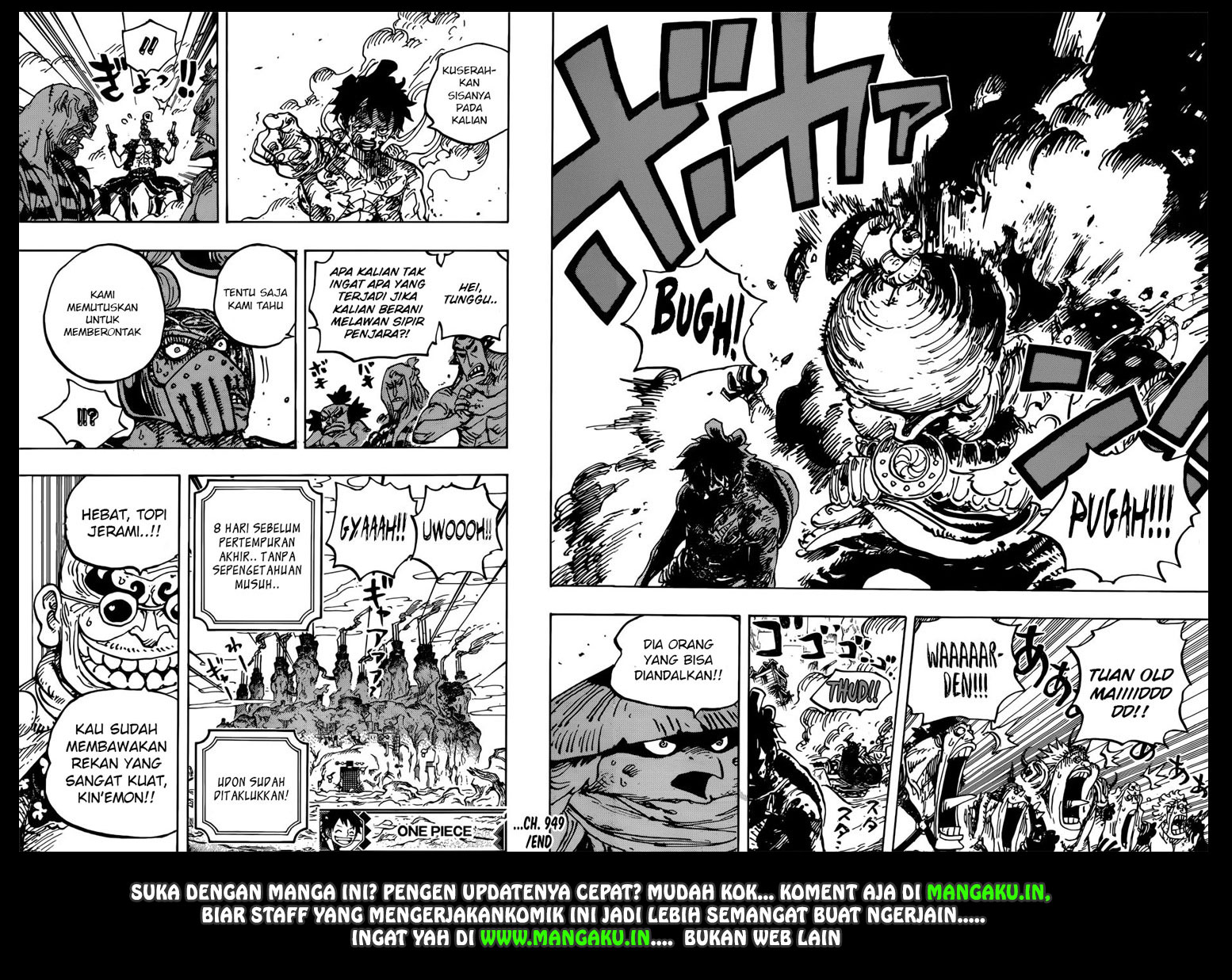 One Piece Chapter 949 Bahasa Indonesia