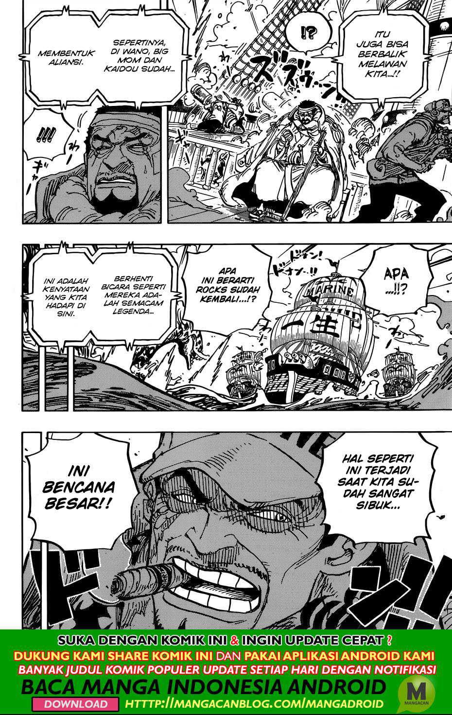 One Piece Chapter 957 Bahasa Indonesia
