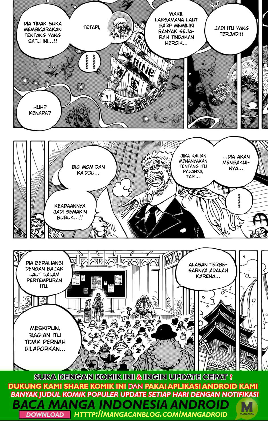 One Piece Chapter 957 Bahasa Indonesia