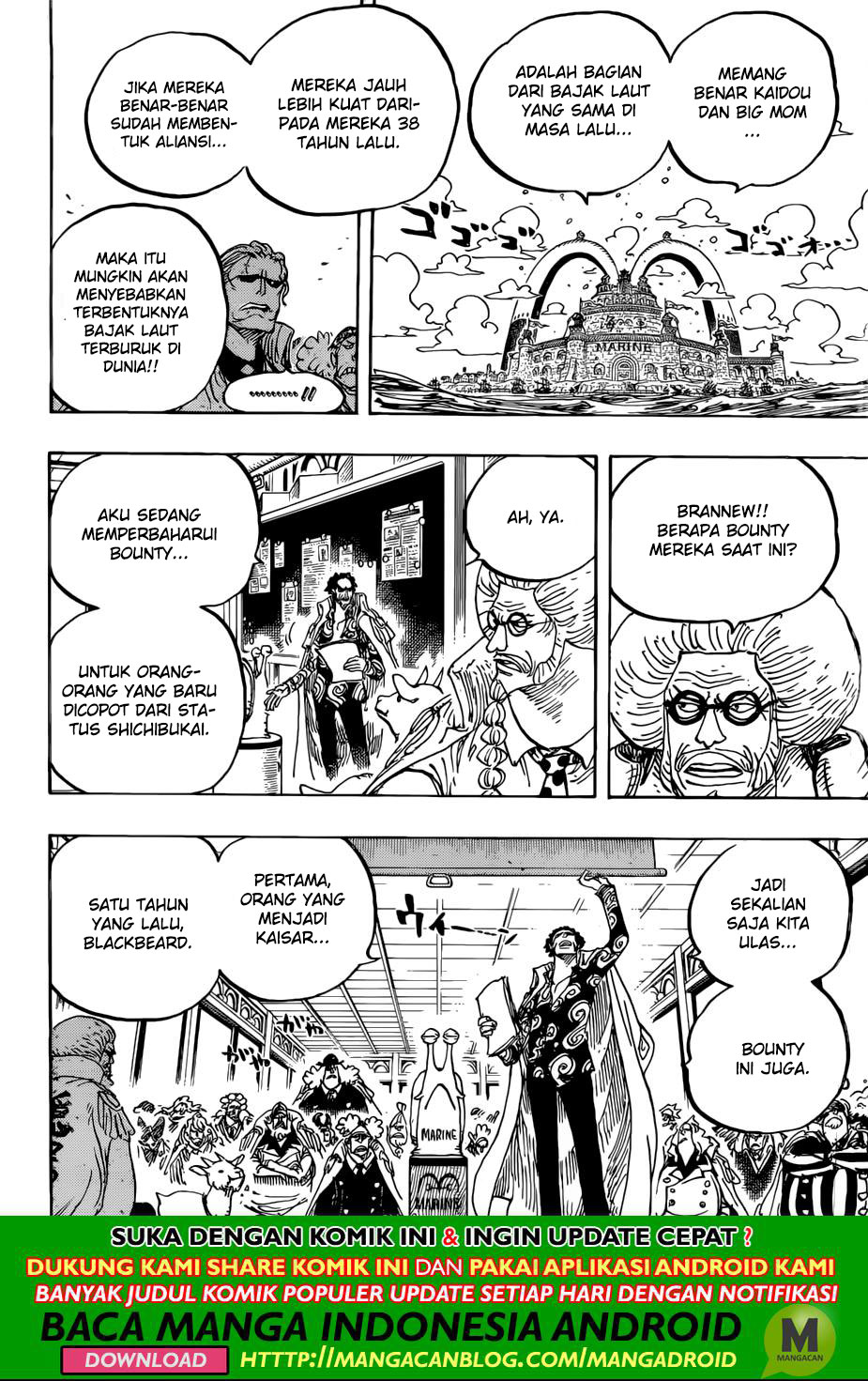 One Piece Chapter 957 Bahasa Indonesia