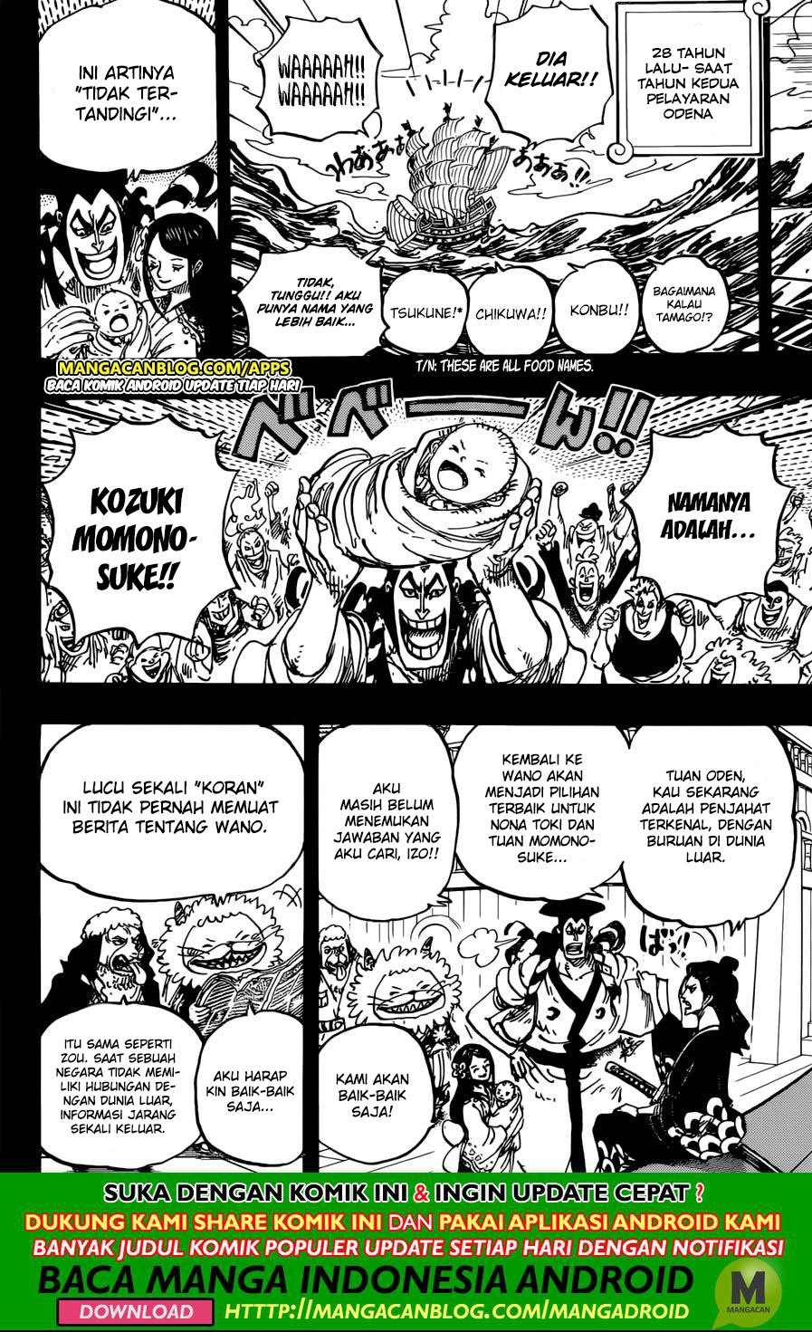 One Piece Chapter 965 Bahasa Indonesia