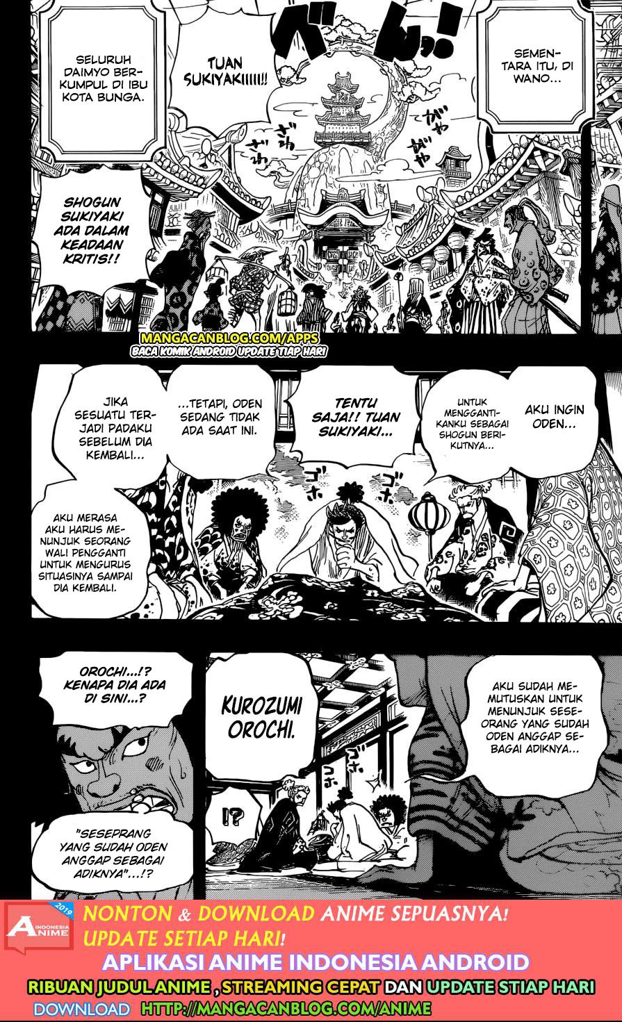 One Piece Chapter 965 Bahasa Indonesia