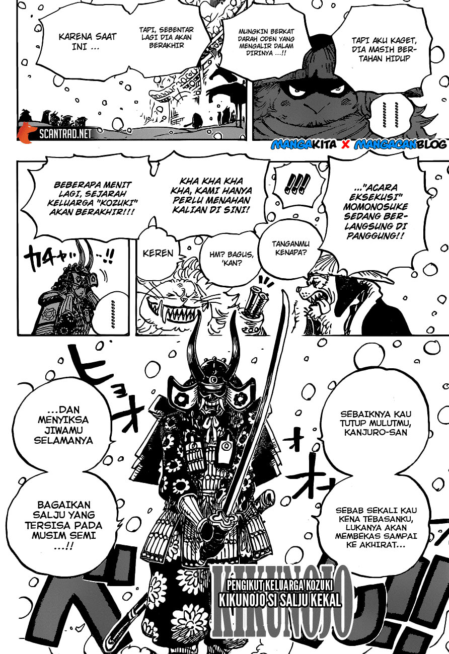 One Piece Chapter 985 Bahasa Indonesia
