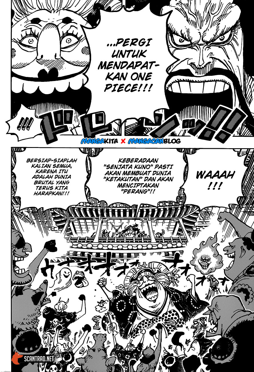 One Piece Chapter 985 Bahasa Indonesia