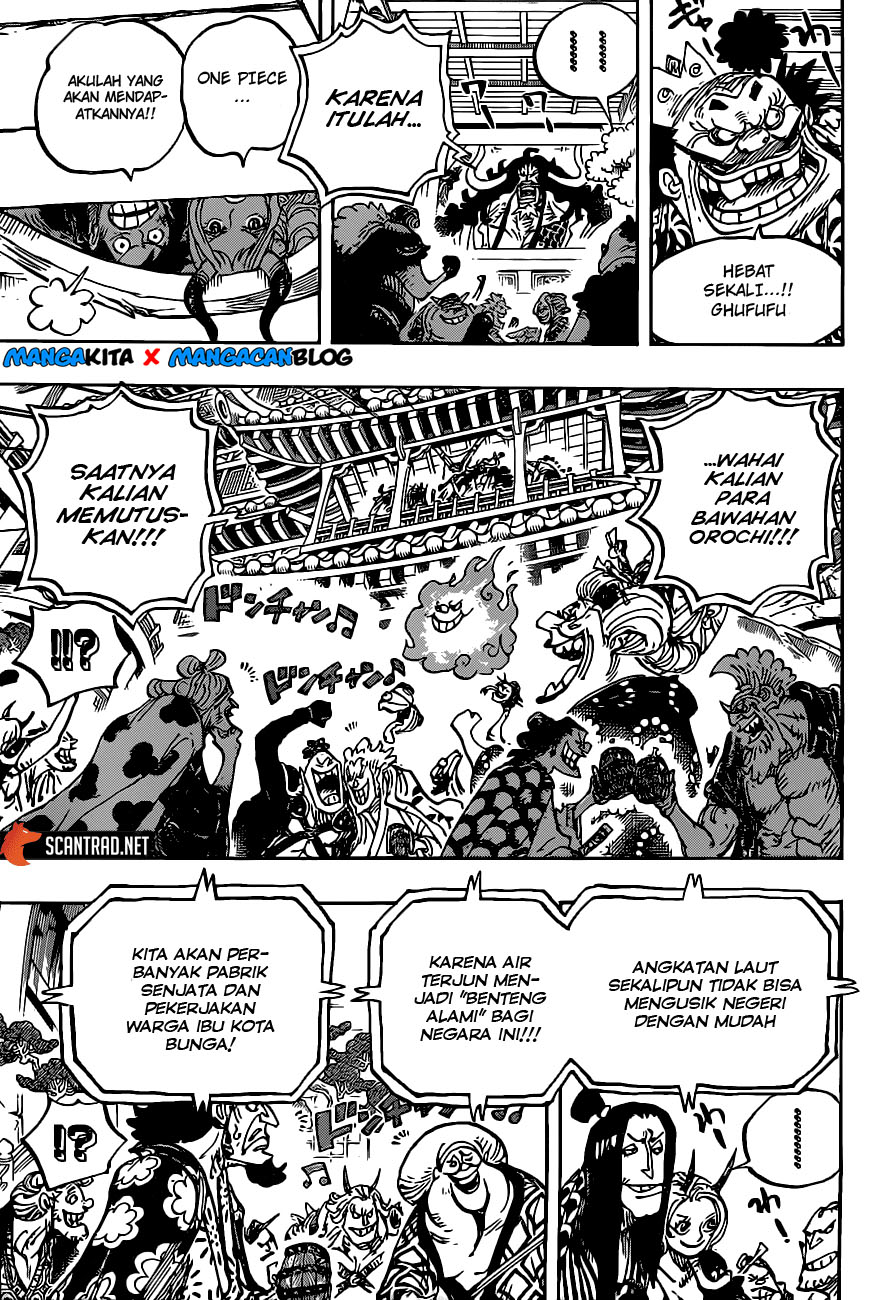 One Piece Chapter 985 Bahasa Indonesia