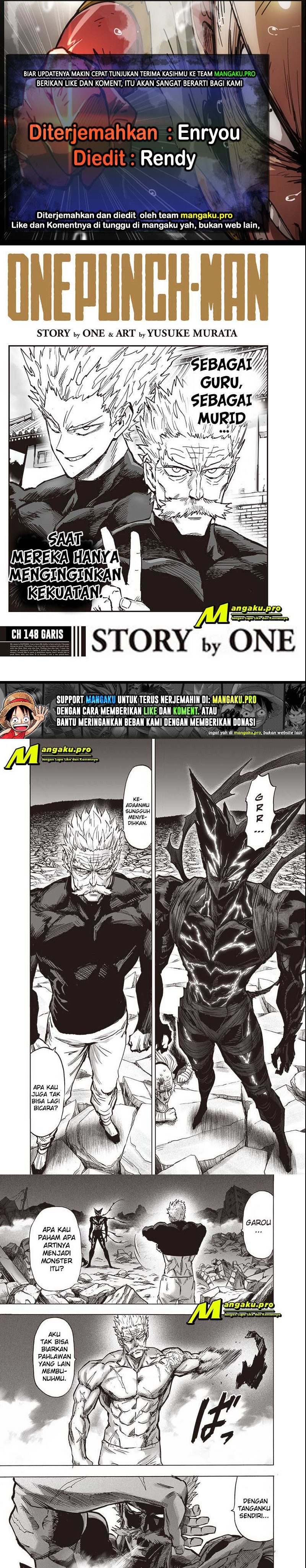 One Punch Man Chapter 198 Bahasa Indonesia