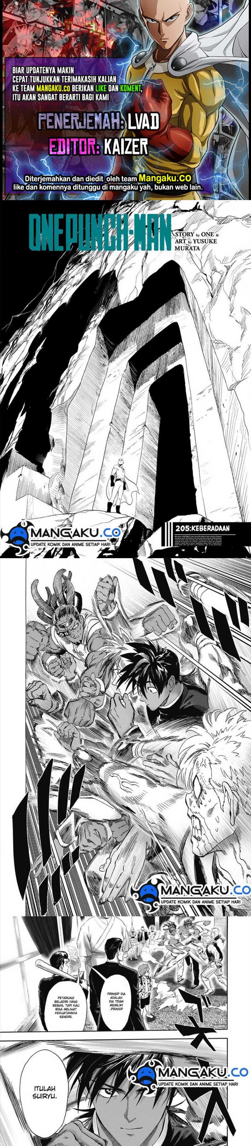 One Punch Man chapter 207