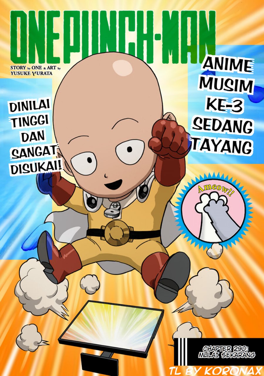 One Punch Man Chapter 290 (218 New) Bahasa Indonesia