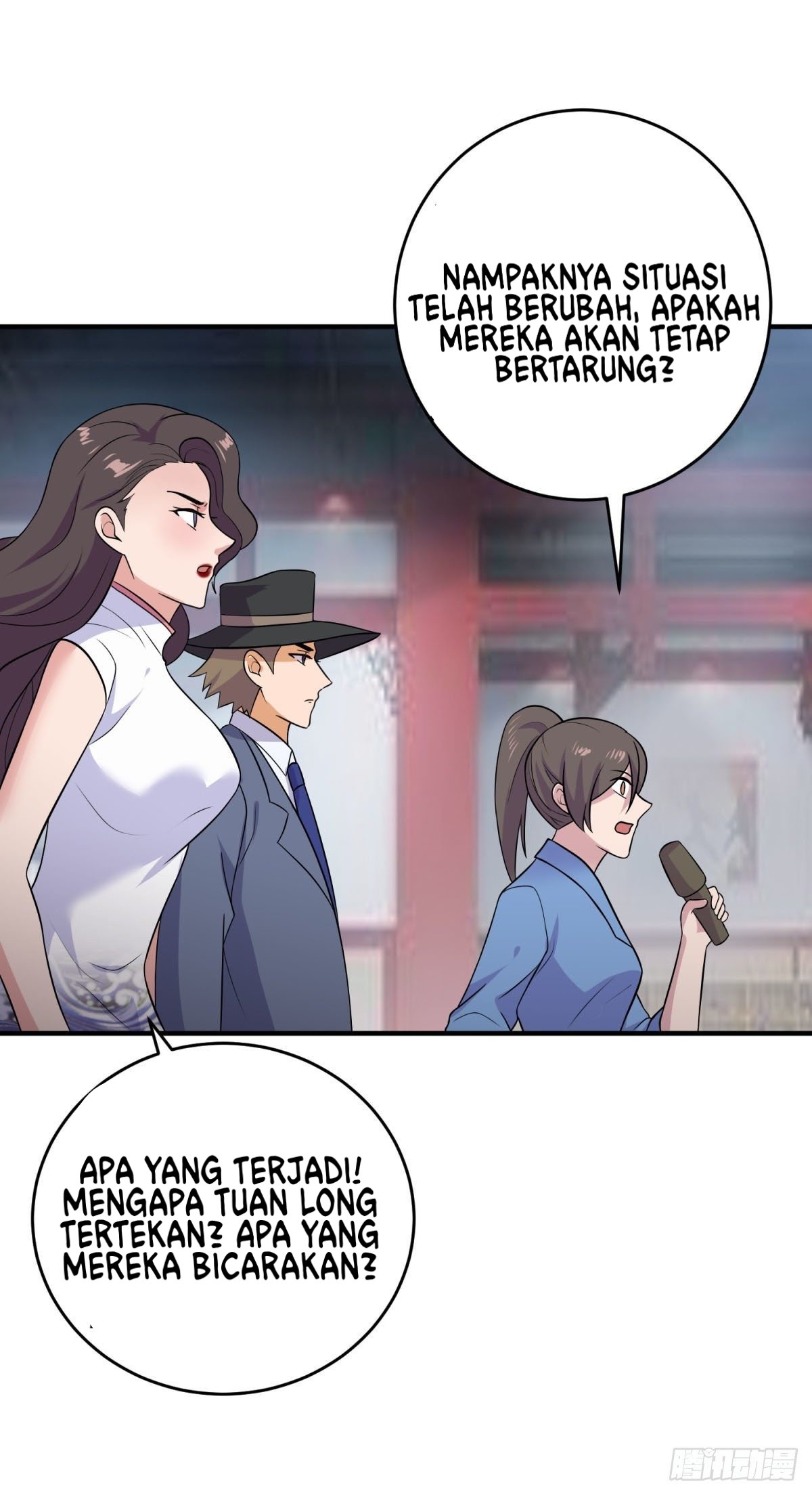 One Thousand Live Broadcast Big Local Tyrant Chapter 38 Bahasa Indonesia