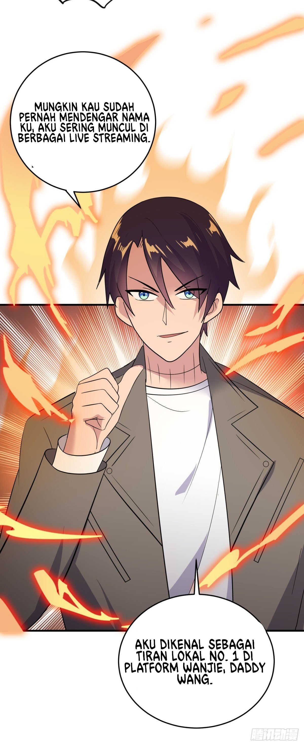 One Thousand Live Broadcast Big Local Tyrant Chapter 38 Bahasa Indonesia