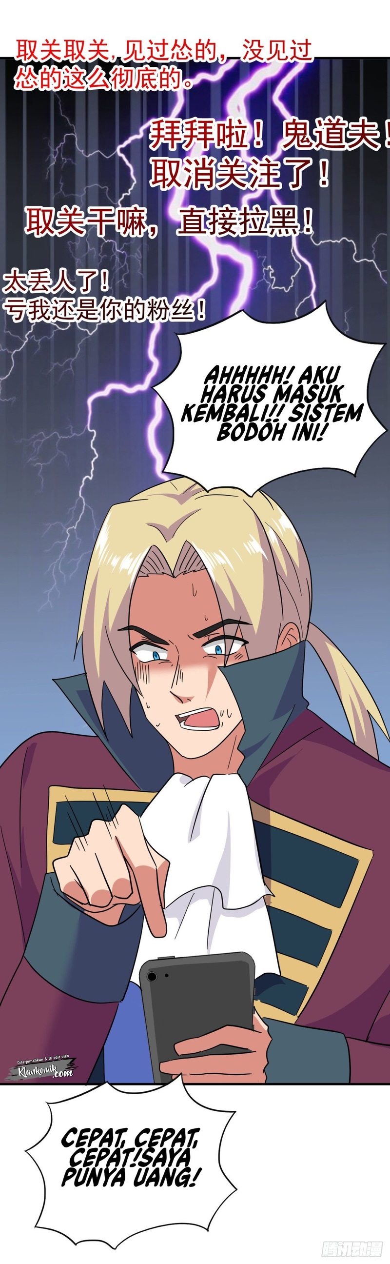 One Thousand Live Broadcast Big Local Tyrant Chapter 46 Bahasa Indonesia