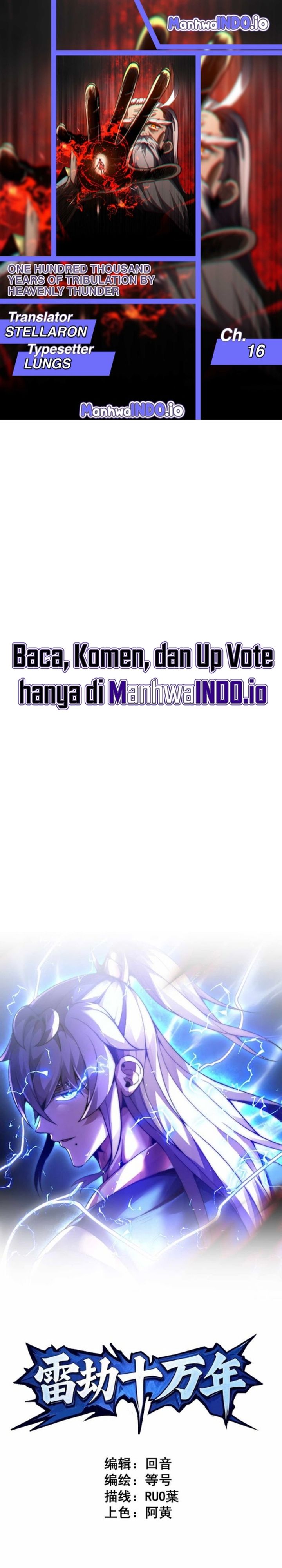 One Hundred Thousand Years of Tribulation by Heavenly Thunder Chapter 16 Bahasa Indonesia