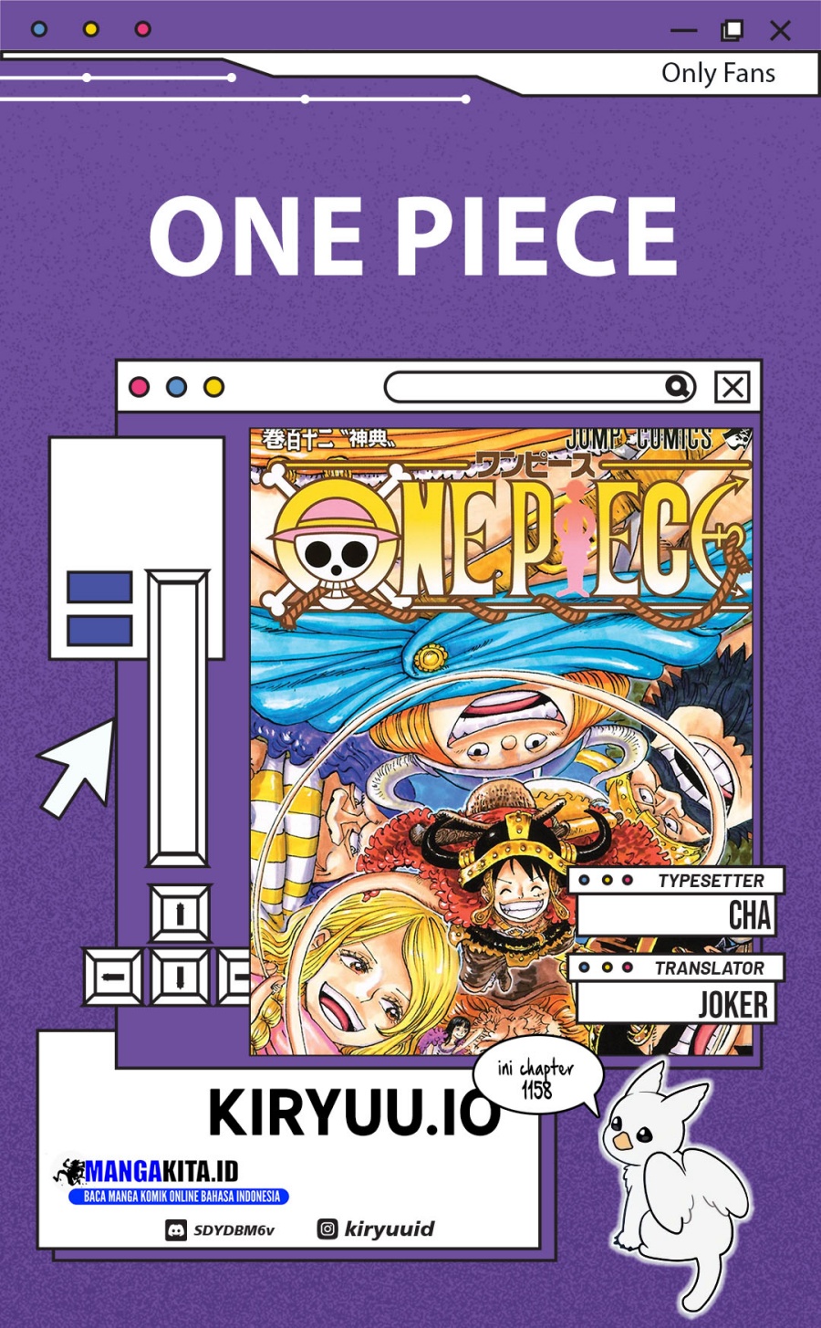 One Piece chapter 1158