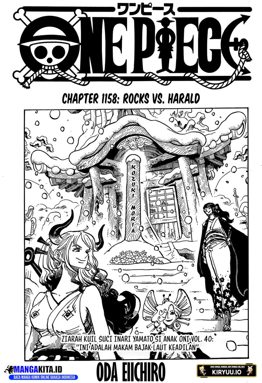 One Piece chapter 1158