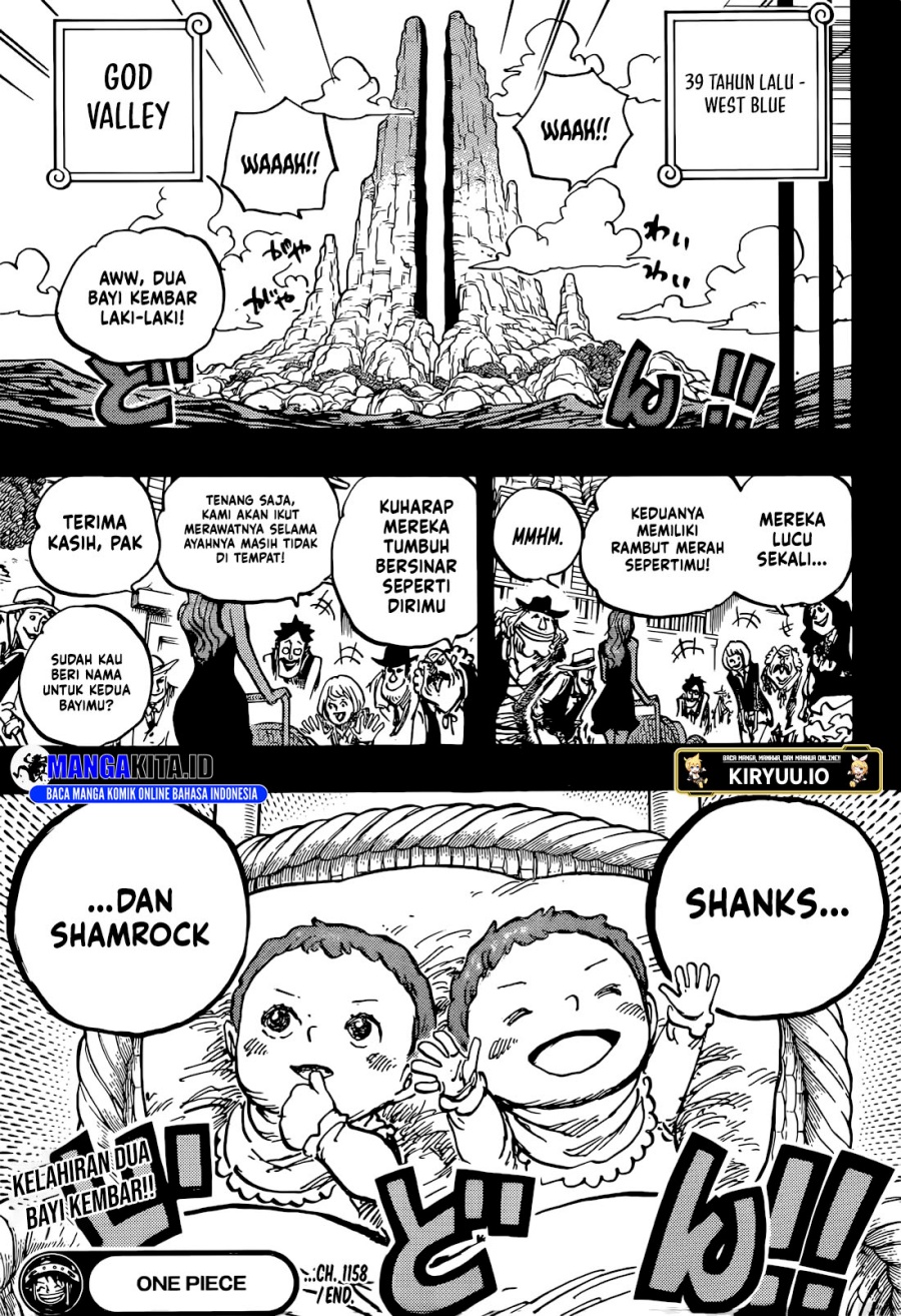 One Piece chapter 1158