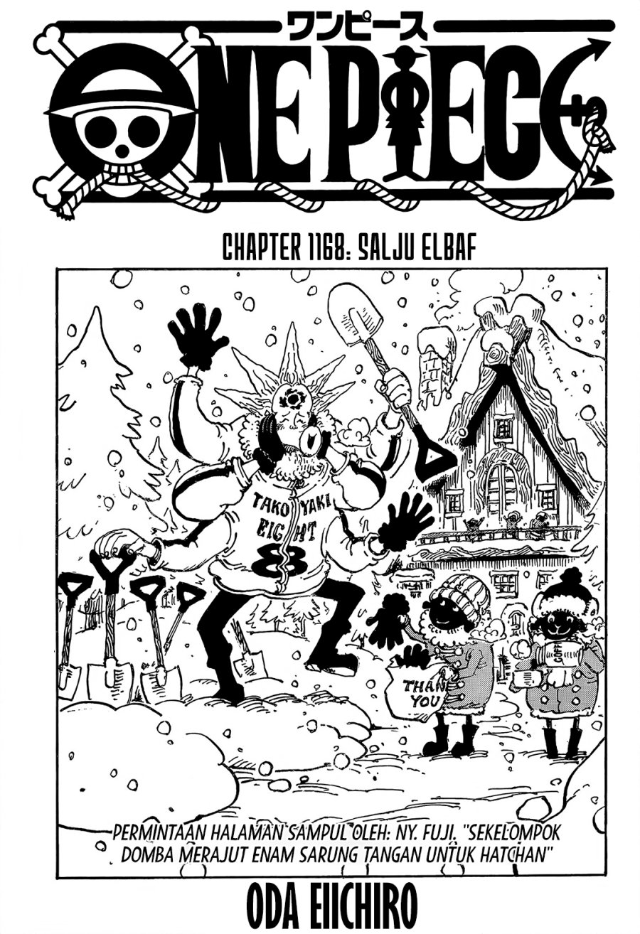 One Piece chapter 1168