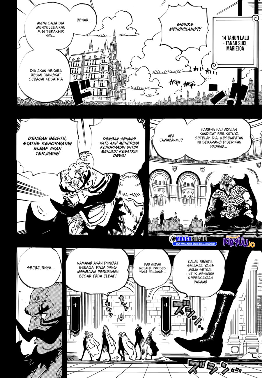 One Piece chapter 1168