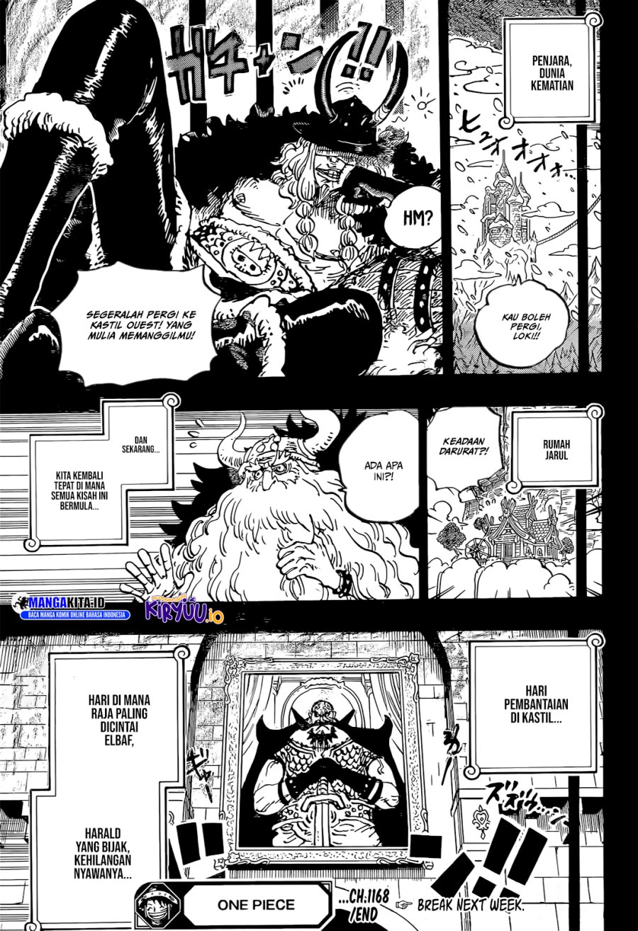 One Piece chapter 1168