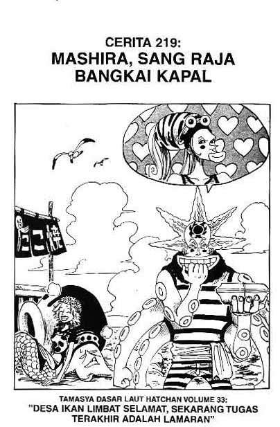 One Piece Chapter 219 Bahasa Indonesia
