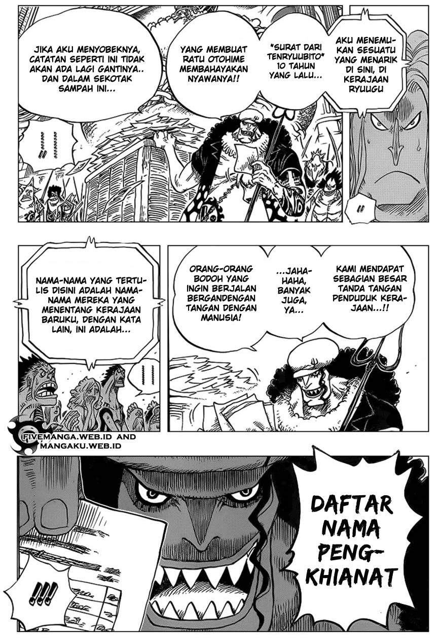 One Piece Chapter 628 Bahasa Indonesia