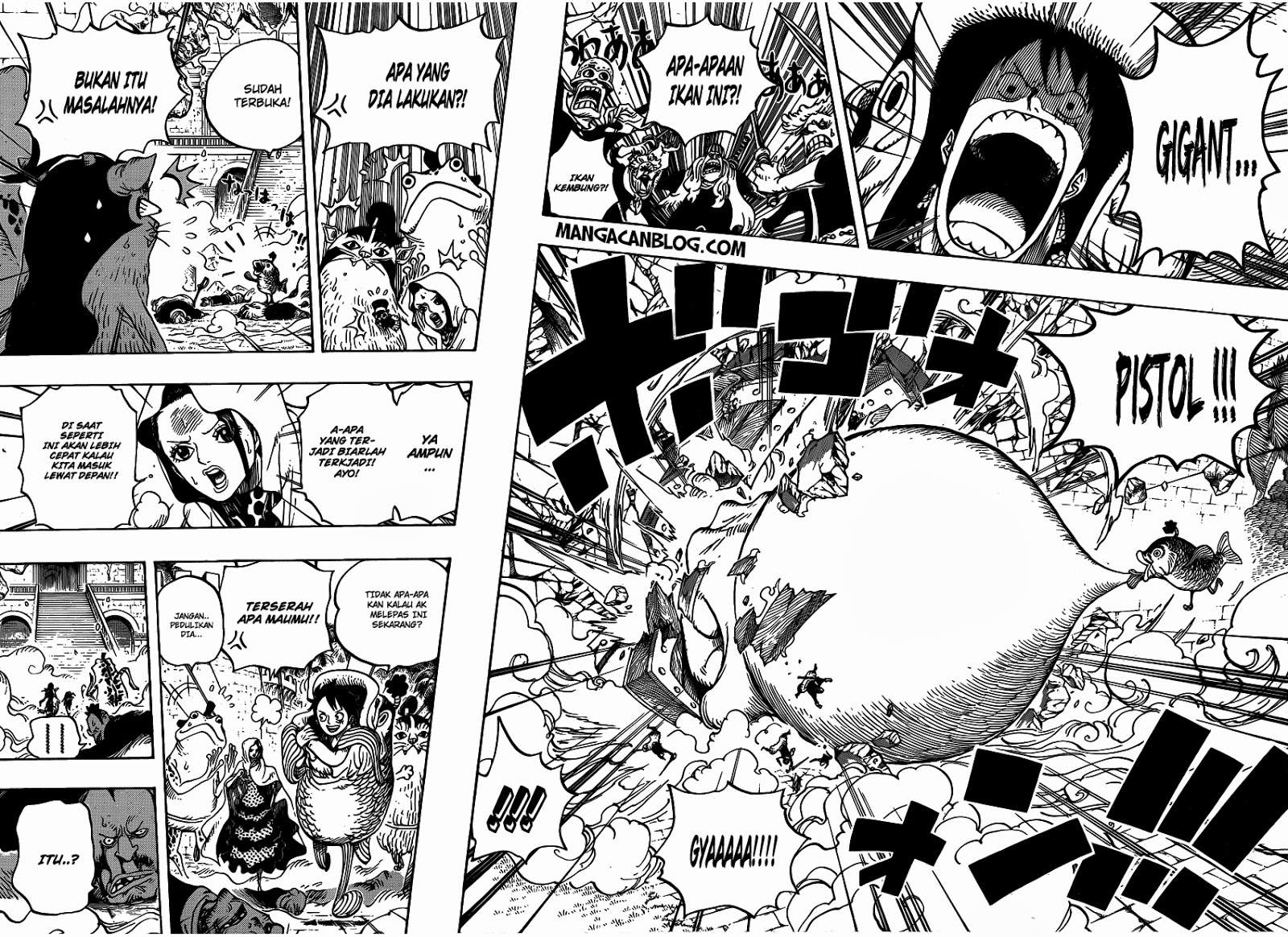 One Piece Chapter 736 Bahasa Indonesia