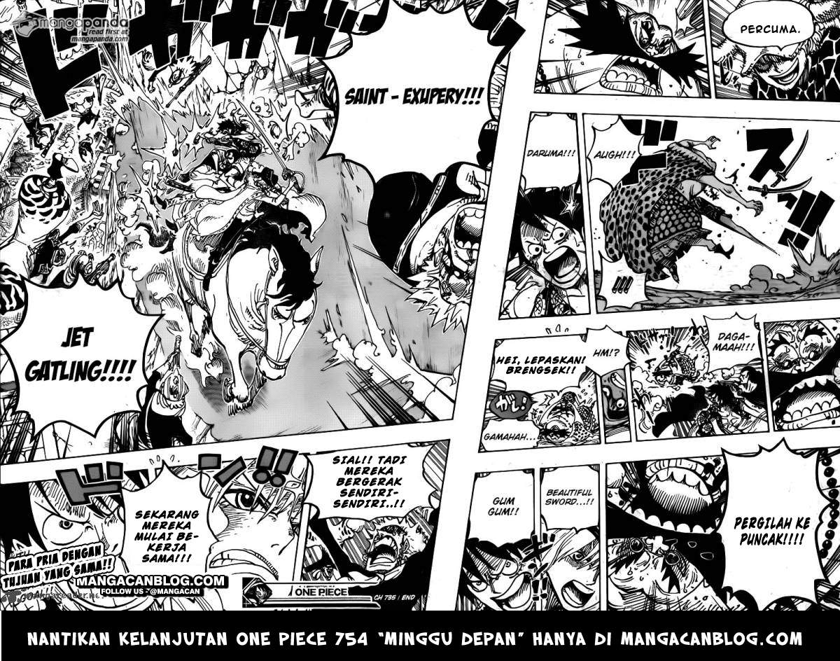 One Piece Chapter 753 Bahasa Indonesia