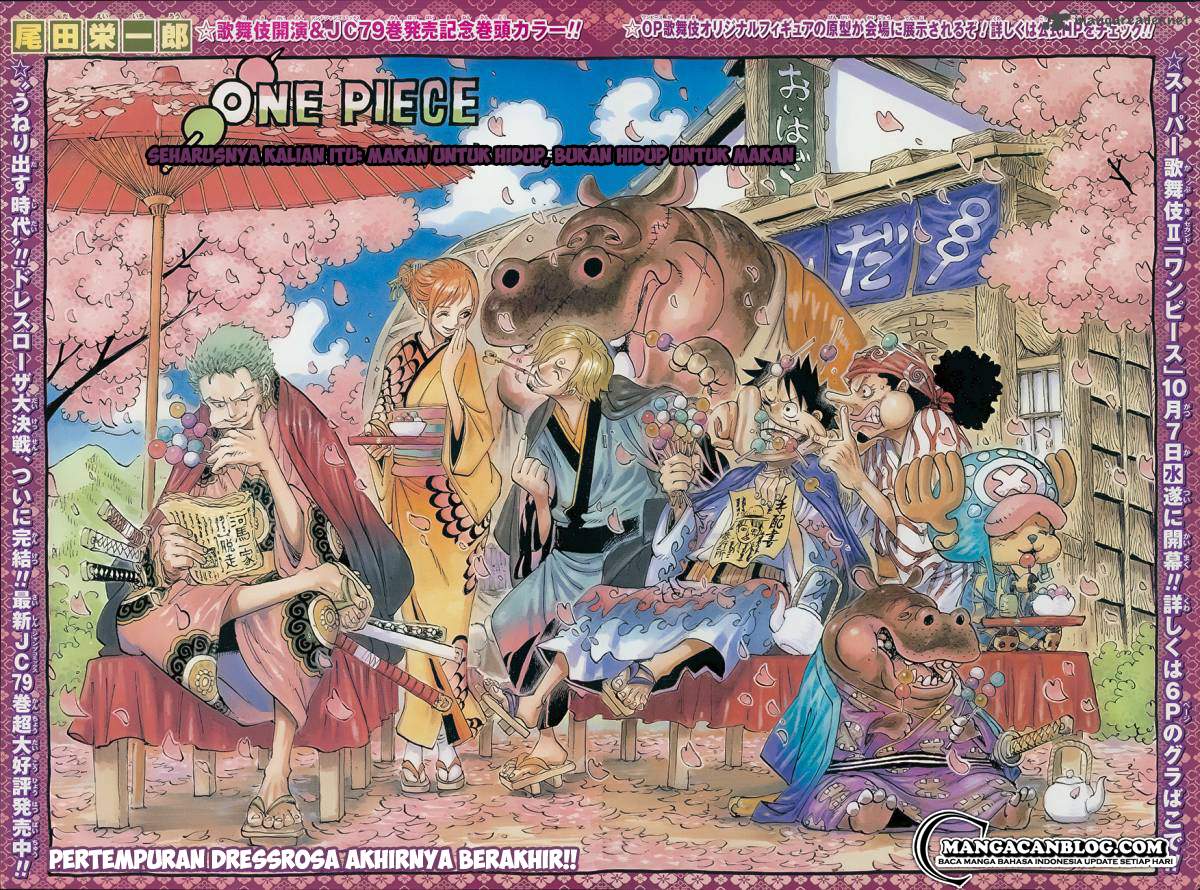 One Piece Chapter 802