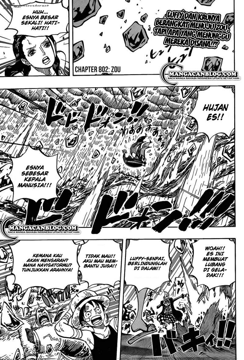 One Piece Chapter 802