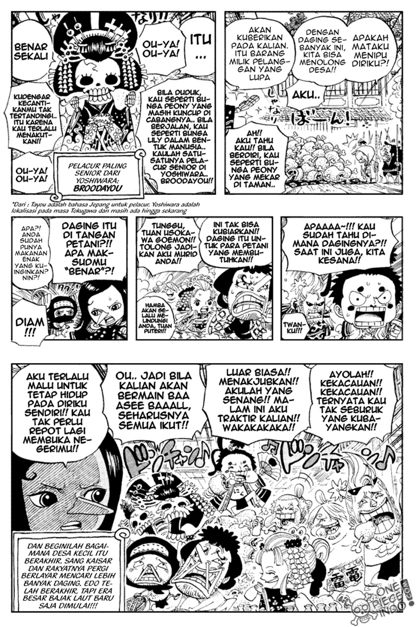 One Piece: Log Book Omake Chapter 04 Bahasa Indonesia
