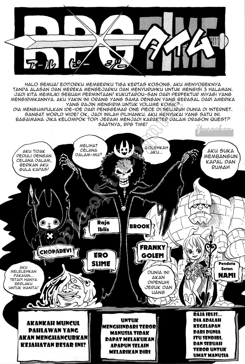 One Piece: Log Book Omake Chapter 12 Bahasa Indonesia